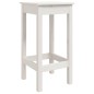 vidaXL Set Bar da Giardino 5 pz Bianco in Legno Massello di Pino vidaXL Set Bar da Giardino 5 pz Bianco in Legno Massello di Pino