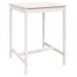 vidaXL Set Bar da Giardino 5 pz Bianco in Legno Massello di Pino vidaXL Set Bar da Giardino 5 pz Bianco in Legno Massello di Pino