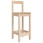 vidaXL Set Bar da Giardino 5 pz in Legno Massello di Pino