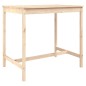 vidaXL Set Bar da Giardino 5 pz in Legno Massello di Pino