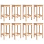 vidaXL Set Bar da Giardino 9 pz in Legno Massello di Pino vidaXL Set Bar da Giardino 9 pz in Legno Massello di Pino