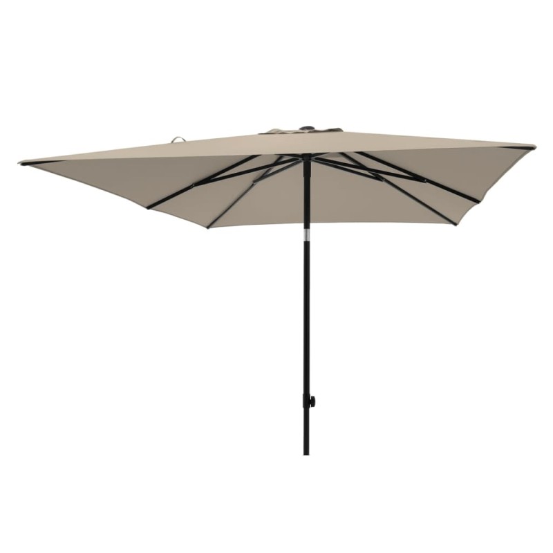 Madison Ombrellone da Giardino Denia 200x200 cm Ecru Madison Ombrellone da Giardino Denia 200x200 cm Ecru