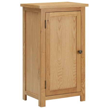 vidaXL Credenza 45x32x85 cm in Legno Massello di Rovere
