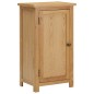 vidaXL Credenza 45x32x85 cm in Legno Massello di Rovere vidaXL Credenza 45x32x85 cm in Legno Massello di Rovere