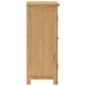 vidaXL Credenza 45x32x85 cm in Legno Massello di Rovere vidaXL Credenza 45x32x85 cm in Legno Massello di Rovere