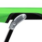 vidaXL Lettino Prendisole Pieghevole per 2 Persone Verde in Acciaio vidaXL Lettino Prendisole Pieghevole per 2 Persone Verde in Acciaio