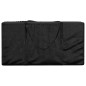 vidaXL Borsa Porta Cuscini da Giardino Nera 150x75x75 cm Polietilene vidaXL Borsa Porta Cuscini da Giardino Nera 150x75x75 cm Polietilene