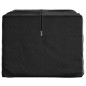 vidaXL Borsa Porta Cuscini da Giardino Nera 150x75x75 cm Polietilene vidaXL Borsa Porta Cuscini da Giardino Nera 150x75x75 cm Polietilene