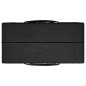 vidaXL Borsa Porta Cuscini da Giardino Nera 150x75x75 cm Polietilene vidaXL Borsa Porta Cuscini da Giardino Nera 150x75x75 cm Polietilene