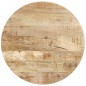 vidaXL Tavolino da Bistrot Ø60x76 cm in Legno di Mango Grezzo vidaXL Tavolino da Bistrot Ø60x76 cm in Legno di Mango Grezzo