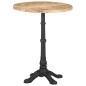 vidaXL Tavolino da Bistrot Ø60x76 cm in Legno di Mango Grezzo vidaXL Tavolino da Bistrot Ø60x76 cm in Legno di Mango Grezzo