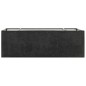 vidaXL Tavolo Consolle Nero 110x35x76 cm Massello di Acacia e Mango vidaXL Tavolo Consolle Nero 110x35x76 cm Massello di Acacia e Mango