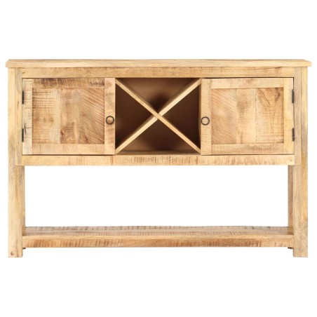 vidaXL Credenza 120x30x76 cm in Legno di Mango Grezzo