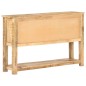 vidaXL Credenza 120x30x76 cm in Legno di Mango Grezzo vidaXL Credenza 120x30x76 cm in Legno di Mango Grezzo