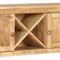 vidaXL Credenza 120x30x76 cm in Legno di Mango Grezzo vidaXL Credenza 120x30x76 cm in Legno di Mango Grezzo