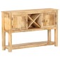vidaXL Credenza 120x30x76 cm in Legno di Mango Grezzo vidaXL Credenza 120x30x76 cm in Legno di Mango Grezzo