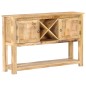 vidaXL Credenza 120x30x76 cm in Legno di Mango Grezzo vidaXL Credenza 120x30x76 cm in Legno di Mango Grezzo