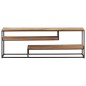 vidaXL Mobile Porta TV 130x30x45 cm in Legno Massello di Acacia vidaXL Mobile Porta TV 130x30x45 cm in Legno Massello di Acacia
