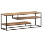 vidaXL Mobile Porta TV 130x30x45 cm in Legno Massello di Acacia vidaXL Mobile Porta TV 130x30x45 cm in Legno Massello di Acacia