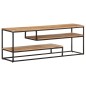 vidaXL Mobile Porta TV 130x30x45 cm in Legno Massello di Acacia vidaXL Mobile Porta TV 130x30x45 cm in Legno Massello di Acacia