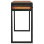 vidaXL Scrivania con 2 Cassetti 140x40x75 cm in Legno di Teak vidaXL Scrivania con 2 Cassetti 140x40x75 cm in Legno di Teak
