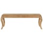 vidaXL Tavolino da Caffè in Legno Massello di Mango 110x60x40 cm vidaXL Tavolino da Caffè in Legno Massello di Mango 110x60x40 cm