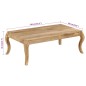 vidaXL Tavolino da Caffè in Legno Massello di Mango 110x60x40 cm vidaXL Tavolino da Caffè in Legno Massello di Mango 110x60x40 cm