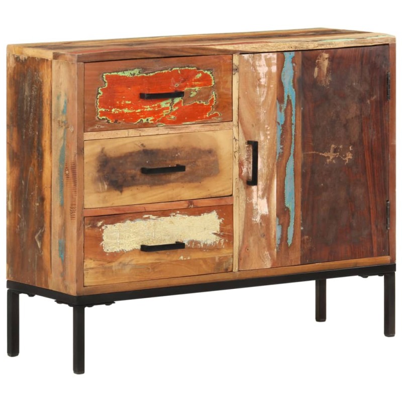 vidaXL Credenza 88x30x73 cm in Legno Massello di Recupero vidaXL Credenza 88x30x73 cm in Legno Massello di Recupero