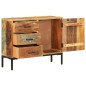 vidaXL Credenza 88x30x73 cm in Legno Massello di Recupero vidaXL Credenza 88x30x73 cm in Legno Massello di Recupero