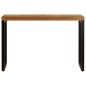 vidaXL Tavolo da Pranzo 115x55x76 cm Legno Massello Recupero e Acciaio vidaXL Tavolo da Pranzo 115x55x76 cm Legno Massello Recupero e Acciaio