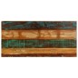 vidaXL Tavolo da Pranzo 115x55x76 cm Legno Massello Recupero e Acciaio vidaXL Tavolo da Pranzo 115x55x76 cm Legno Massello Recupero e Acciaio