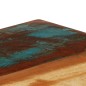 vidaXL Tavolo da Pranzo 115x55x76 cm Legno Massello Recupero e Acciaio vidaXL Tavolo da Pranzo 115x55x76 cm Legno Massello Recupero e Acciaio