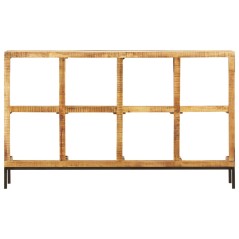 vidaXL Credenza 160x25x95 cm in Legno Massello di Mango