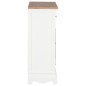 vidaXL Credenza Bianca 60x30x80 cm in Legno Massello vidaXL Credenza Bianca 60x30x80 cm in Legno Massello