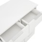 vidaXL Credenza Bianco Lucido 60x35x80 cm in Legno Multistrato vidaXL Credenza Bianco Lucido 60x35x80 cm in Legno Multistrato