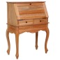 vidaXL Scrittoio 78x42x103 cm in Legno Massello di Mogano