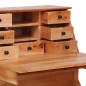 vidaXL Scrittoio 78x42x103 cm in Legno Massello di Mogano