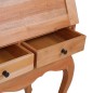 vidaXL Scrittoio 78x42x103 cm in Legno Massello di Mogano