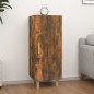 Credenza Rovere Fumo 34,5x34x90 cm in Legno Multistrato Credenza Rovere Fumo 34,5x34x90 cm in Legno Multistrato