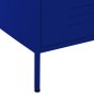 vidaXL Cassettiera Blu Marino 80x35x101,5 cm in Acciaio vidaXL Cassettiera Blu Marino 80x35x101,5 cm in Acciaio