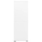 vidaXL Armadio Classificatore Bianco 90x46x134 cm in Acciaio vidaXL Armadio Classificatore Bianco 90x46x134 cm in Acciaio