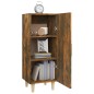 Credenza Rovere Fumo 34,5x34x90 cm in Legno Multistrato Credenza Rovere Fumo 34,5x34x90 cm in Legno Multistrato