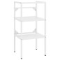 vidaXL Struttura per Lavabo da Bagno Bianca 40x38x83 cm in Ferro