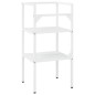 vidaXL Struttura per Lavabo da Bagno Bianca 40x38x83 cm in Ferro