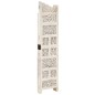 vidaXL Divisorio 4 Pannelli Intagliato Bianco 160x165cm Mango Massello vidaXL Divisorio 4 Pannelli Intagliato Bianco 160x165cm Mango Massello