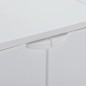 vidaXL Mobile per Lavatrice Bianco 68,5x64,5x88 cm in PVC vidaXL Mobile per Lavatrice Bianco 68,5x64,5x88 cm in PVC