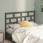 Testiera Letto Grigia 166x4x100cm in Legno Massello di Pino Testiera Letto Grigia 166x4x100cm in Legno Massello di Pino
