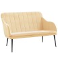 Panca Crema 110x76x80 cm in Velluto Panca Crema 110x76x80 cm in Velluto