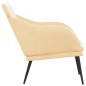 Panca Crema 110x76x80 cm in Velluto Panca Crema 110x76x80 cm in Velluto
