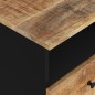 vidaXL Comodini 2pz in Legno Massello di Mango e Legno Multistrato vidaXL Comodini 2pz in Legno Massello di Mango e Legno Multistrato